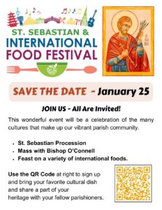 SAVE THE DATE! Saint Sebastian & International Food Festival