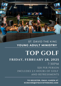 Young Adult – Top Golf Outing