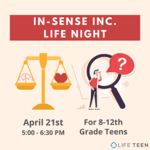Youth Ministry – In Sense Inc. Life Night