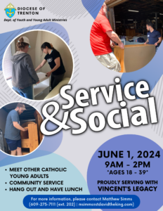 Service & Social (Young Adult Ministry)