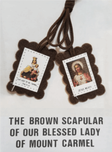 Brown Scapular of Our Lady of Mt. Carmel